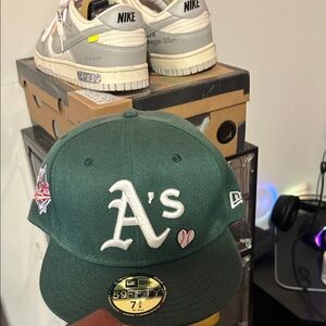 New Era Green A's 59FIFTY Cap